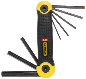 Stanley 2-69-264 Set 8 imbusi pliabili in carcasa 1.5/2/2.5/3/4/5/6/8 mm
