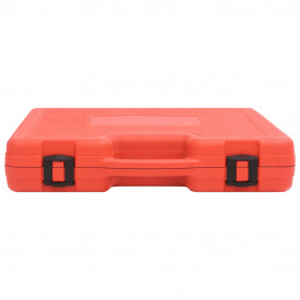 Tester presiune radiator cu kit de evacuare vid și reumplere 27 piese - Img 4