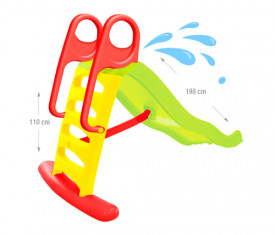 Tobogan mare Mochtoys pentru copii 198 cm, 12601 verde - Img 2