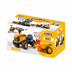 Tractor falk JCB cu remorca lopata si grebla - Img 2