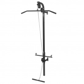 Turn de forță montat pe perete, set haltere și gantere 60,5 kg - Img 3