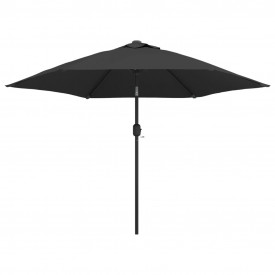 Umbrelă de soare de exterior, stâlp din metal, 300 cm, antracit - Img 2