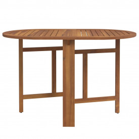 vidaXL 5 piese Set mobilier de grădină, lemn masiv de acacia - Img 9