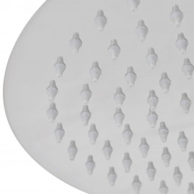 vidaXL Cap de duș tip ploaie, 2 buc., Ø 25 cm, oțel inoxidabil - Img 3