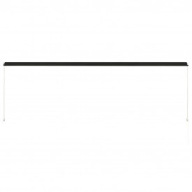 vidaXL Copertină retractabilă, antracit, 400 x 150 cm - Img 5