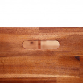 vidaXL Jardinieră de grădină, lemn de acacia, 150 x 50 x 50 cm - Img 5