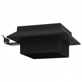 vidaXL Lămpi solare de exterior cu LED, 6 buc, negru, 12 cm, pătrat - Img 10