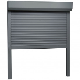 vidaXL Oblon rulant, antracit, 100 x 120 cm, aluminiu - Img 2