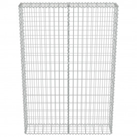 vidaXL Perete gabion cu capace, oțel galvanizat, 100 x 20 x 150 cm - Img 4