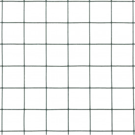 vidaXL Plasă de sârmă, verde, 10 x 1,5 m, oțel cu înveliș PVC, pătrat - Img 4