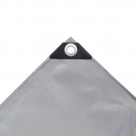 vidaXL Prelată, gri, 1,5 x 20 m, 650 g / m² - Img 3