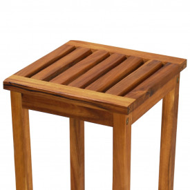 vidaXL Scaune de bar 2 buc., lemn masiv de acacia, 30,5 x 30,5 x 74 cm - Img 7