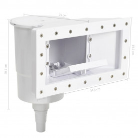 vidaXL Set de filtrare pentru piscină, 11 piese, 34,3 x 25 x 30,5 cm - Img 8