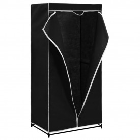 vidaXL Șifoniere, 2 buc., negru, 75 x 50 x 160 cm - Img 4