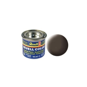 Vopsea leather brown matt pentru modelism Revell 14 ml