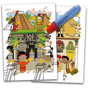 Water Magic: Carte de colorat Vanatoarea de comori - Img 2