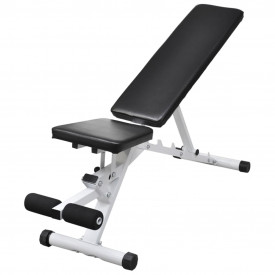 Bancă de antrenament cu set de haltere și gantere, 60,5 kg - Img 5