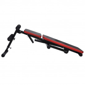 Bancă reglabilă pentru abdomene cu set haltere/gantere 60,5 kg - Img 4