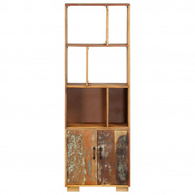 Bibliotecă, 60x35x180 cm, lemn masiv reciclat - Img 2