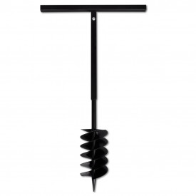 Burghiu manual găuri în pământ 150 mm cu tub prelungitor 5 m - Img 5