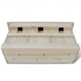 Căsuță cuiburi vrăbii 44 x 15,5 x 21,5 cm - Img 3