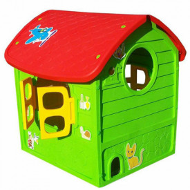 Casuta de joaca pentru copii Dohany, Verde 5075 - Img 3