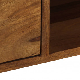 Comodă TV, 140x50x35 cm, lemn masiv de palisandru - Img 6