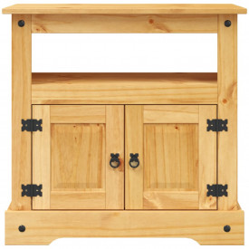 Comodă TV din pin mexican Corona Range 80 x 43 x 78 cm - Img 2
