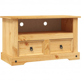 Comodă TV stil Corona din pin mexican 91 x 43 x 56 cm - Img 2