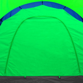 Cort camping din material textil, 9 persoane, albastru și verde - Img 6