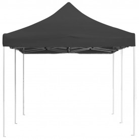 Cort de petrecere pliabil profesional, antracit, 6x3m, aluminiu - Img 4