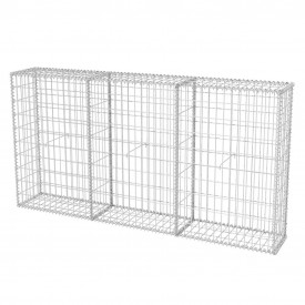 Coș gabion din oțel, 200 x 30 x 100 cm