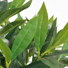 Dafin artificial cu ghiveci, 125 cm, verde - Img 2