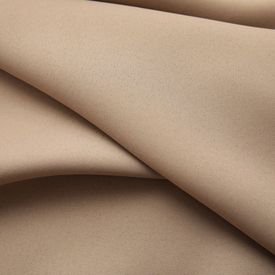 Draperii opace cu cârlige, 2 buc., gri taupe, 140 x 245 cm - Img 2
