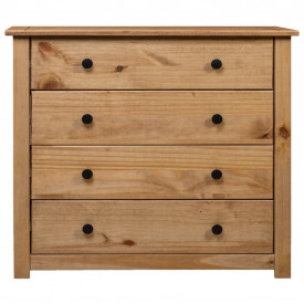 Dulap lateral, 80 x 40 x 73 cm, gama pin de Panama - Img 2
