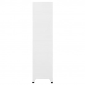 Dulap vestiar cu 9 compartimente, oțel, 90 x 45 x 180 cm, gri - Img 4