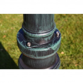 Felinar Brighton cu 2 brațe 230 cm Verde închis/Negru - Img 5