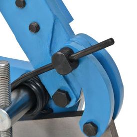 Foarfecă cu pârghie pentru metal, 125 mm, Albastru - Img 3