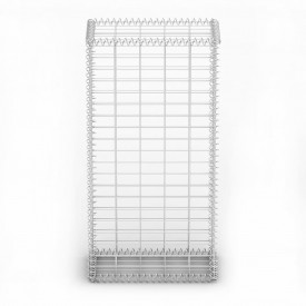 Gabion cu capace din sârmă galvanizată 100 x 50 x 30 cm - Img 3