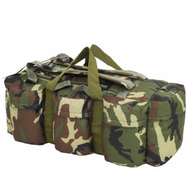 Geantă 3-în-1 în stil army, 120 L, Camuflaj - Img 2