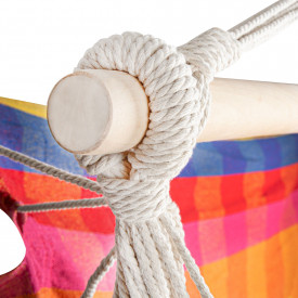 Hamac dublu Spokey bench deluxe multicolor - Img 3