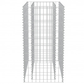 Jardinieră gabion, 90x50x100 cm, oțel galvanizat - Img 6