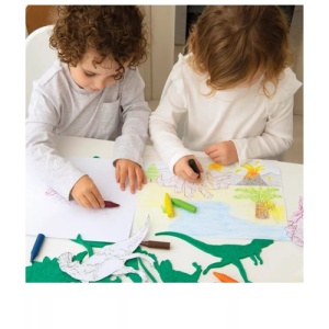 Joc creativ 8 Sabloane pentru desen - Dinozauri Galt - Img 4