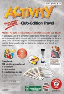 Joc societate ACTIVITY CLUB Edition Travel de buzunar PK758393 - Img 2
