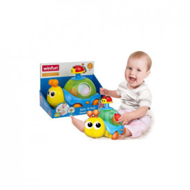 Jucarie de tras interactiva Winfun - Melcul muzical cu bile - Img 3