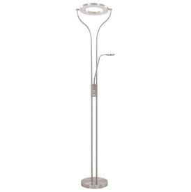 Lampă de podea, argintiu, 180 cm, 18 W, reglabilă - Img 3