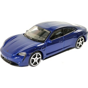 Macheta Bburago 1/43 Street Fire Blister Porsche Taycan Turbo S Alabstru Metalic Bb30001-30433