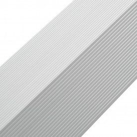 Margini cornier pentru podea 5 buc. argintiu 170 cm aluminiu - Img 6