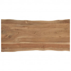 Masă de bucătărie, 120 x 58 x 76 cm, lemn masiv de acacia - Img 4