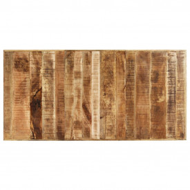 Masă de bucătărie, 200x100x75 cm, lemn masiv de mango - Img 4